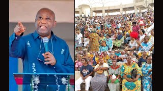 LAURENT GBAGBO AU PALAIS DE LA CULTURE POUR LES ASSISES DES FEMMES DE CÔTE D'IVOIRE 11 JANVIER 2025