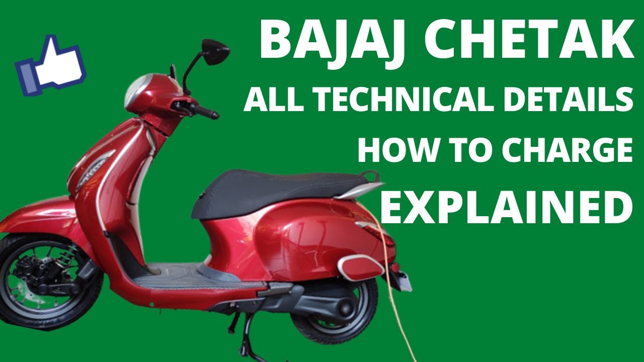 How To Charge Bajaj Chetak & Technical Details Explained #EV - YouTube