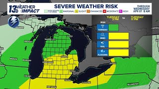 LIVE RADAR | Tracking strong to severe storms in West Michigan