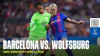 HIGHLIGHTS | Barcelona vs. Wolfsburg -- UEFA Women’s Champions League 2021-22