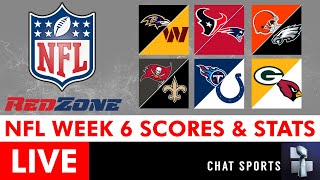 NFL Week 6 RedZone Live Streaming Scoreboard, Highlights, Scores, Stats, News & Analysis