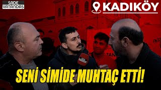 Muhabirden AKP'li Adama Tokat Gibi Laf! Kadıköy Sokak Röportajları