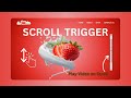 Play Video on Scroll Using HTML, CSS & JavaScript | GSAP ScrollTrigger Tutorial