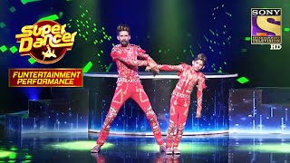 Gaurav और Amandeep ने दिया Dola रे Dola पे Super Perfomence|Super Dancer| Funtertainment Performance