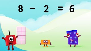@Numberblocks - Subtracting with the Numberblocks! | Learn to Count | @LearningBlocks