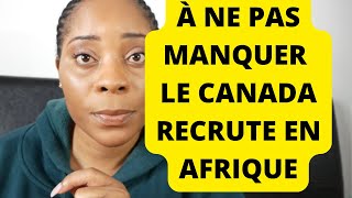 Urgent Recrutement À Ne Pas Manquer