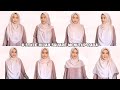 8 Tutorial Hijab Square Curve Menutup Dada Part II