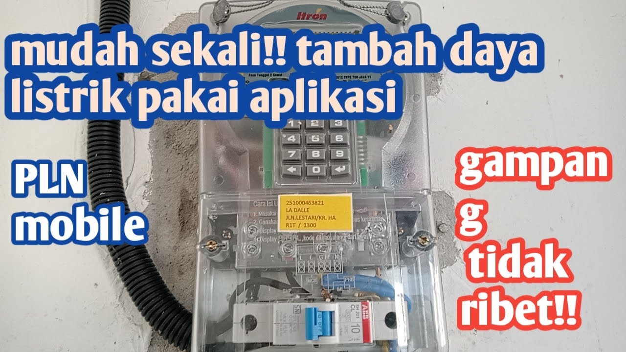 Cara Tambah Daya Listrik Dengan Aplikasi Pln Mobile//biaya Tambah Daya ...