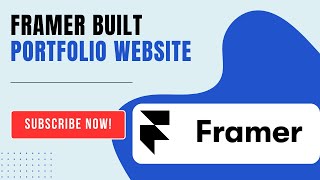 Framer Built Portfolio Website | Local Designers