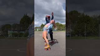 beautiful girl skating dance 👀😱 #skating #viral #reaction #skater #subscribe #respect #dance