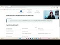 certificado español solicitado por un tercero vía online