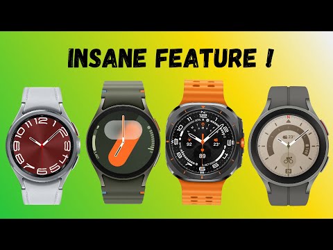 This is a crazy feature on Galaxy Watch 7 Ultra 6 5 etc!