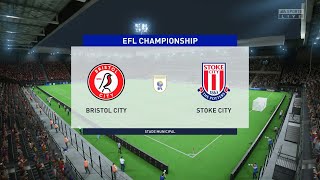Fifa 23 - Bristol City vs Stoke City - EFL Championship Match [Fifa 23 Gameplay] [PS4]