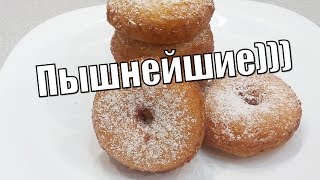 Творожные пончики-бублики супер пышные,получатся у всех!Cottage cheese donuts-bagels super lush!