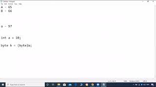 4. Java Data type conversion and type casting