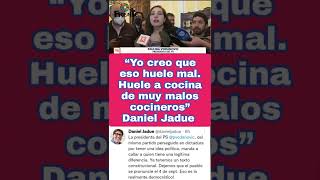 Patético. Paulina Vodanovic manda a callar a Daniel Jadue al estilo del rey de España.