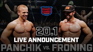 Scott Panchik vs. Rich Froning — CrossFit Open Announcement 20.1