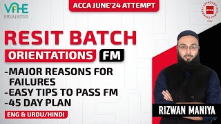 Post result 45 day plan for ACCA FM | June '24 | Tips and tricks to pass FM | Reasons of Failure