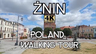 Żnin 4K - Poland walking tour