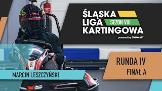 Marcin Leszczyński - Śląska Liga Kartingowa - Sezon 8 - Runda 4  - Finał A - E1Gokart Chorzów