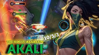 Wild Rift Akali is now good to play with this Buff | Akali Gameplay (Build & Runes)