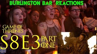 Game Of Thrones // Burlington Bar Reactions // S8E3 "The Long Night" Part 1!