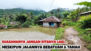 Kampung Ini Masih Asri, Tapi Tak Sebanding Mulus DG Jalannya,Suasana Desa Yg Ada di Garut Jawa Barat