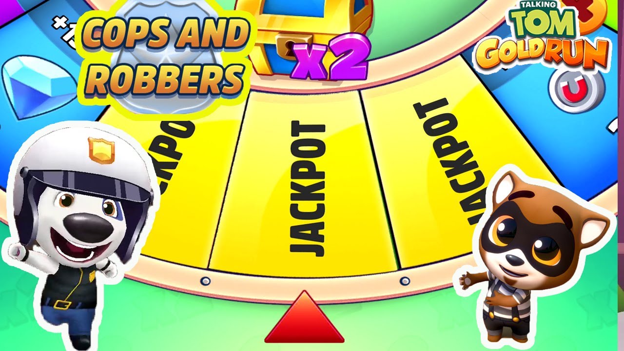 Run Run Run Jackpot Talking Tom Gold Run Special Event Android