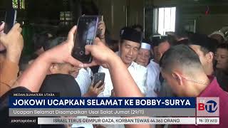 Jokowi Beri Ucapan Selamat untuk Bobby Nasution Menang Versi Quick Count | Beritasatu