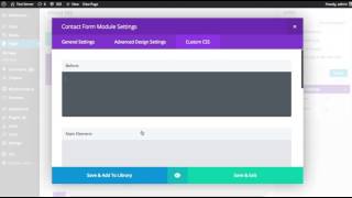 The Divi Builder Contact Form Module