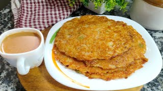 Kam tel se banaye kache aloo suji ka tasty nashta😋Easy Healthy Breakfast