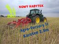 Nowy nabytek Pług dłutowy Agro-Factory II Karsten 2.5m/John Deere 6170M ledwo daję radę na glinie!!!