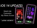 iOS 14 Update! Watch Me Aesthetically Customize My iPhone Home Screen/ Tutorial *BADDIE EDITION*