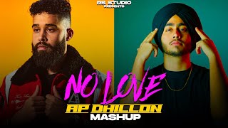 Tere Te x No Love x Feels x Sadda Pyar [MASHUP] | AP Dhillon VS Shubh | DJ RS & KRONIX