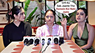 Urfi Javed Sisters Urusa Javed And Mantsha Aslam \u0026 Mother Zakia Sultana Interview #FollowKarloYaar