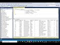 MS SQL tutorial on exists and determine differences between tables