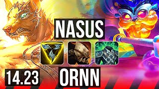 NASUS vs ORNN (TOP) | NA Master | 14.23