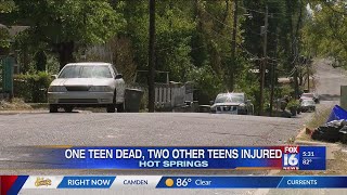 Hot Springs community mourns teen that died in School Street shooting