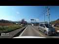 【車載動画】紅葉の青木峠を越える：国道143号 上田～松本 4k