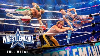 FULL MATCH — Rey Mysterio & Dominik Mysterio vs. Logan Paul & The Miz: WrestleMania 38
