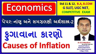 ફુગાવાના કારણો । Causes of Inflation | Economics in Gujarati | Balbhadrasinh Mandora