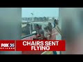 Florida storm sends chairs flying on cruise ship at Port Canaveral