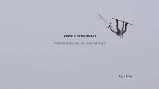 Semi finals VKWC Venezuela // Aaron Hadlow VS Liam Whaley