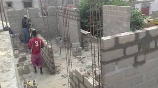 Building Four Bedrooms in Gambia with Cost || Part 2 - Structure