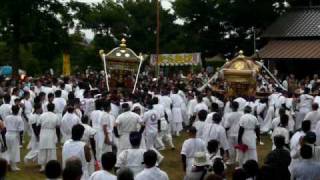 やわたんまち２００９子安神社と手力雄神社のお神輿