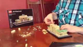 LEGO Architecture Brandenburg Gate Speed Build