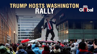 Donald Trump LIVE : Donald Trump Holds Victory Rally In Washington DC  | Trump Inauguration 2025