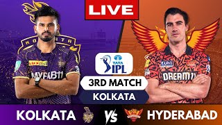 IPL Live: KKR Vs SRH, Match 3, Kolkata | IPL Live Scores & Commentary | Kolkata Vs Hyderabad