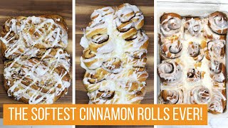 Sourdough Cinnamon Rolls! Soft and Amazingly Fluffy Cinnamon Rolls! Stays Soft for Days!