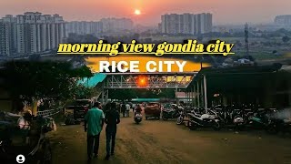 सुबह का दृश्य गोंदिया शहर morning view gondia city morning gondia city Maharashtra gondia